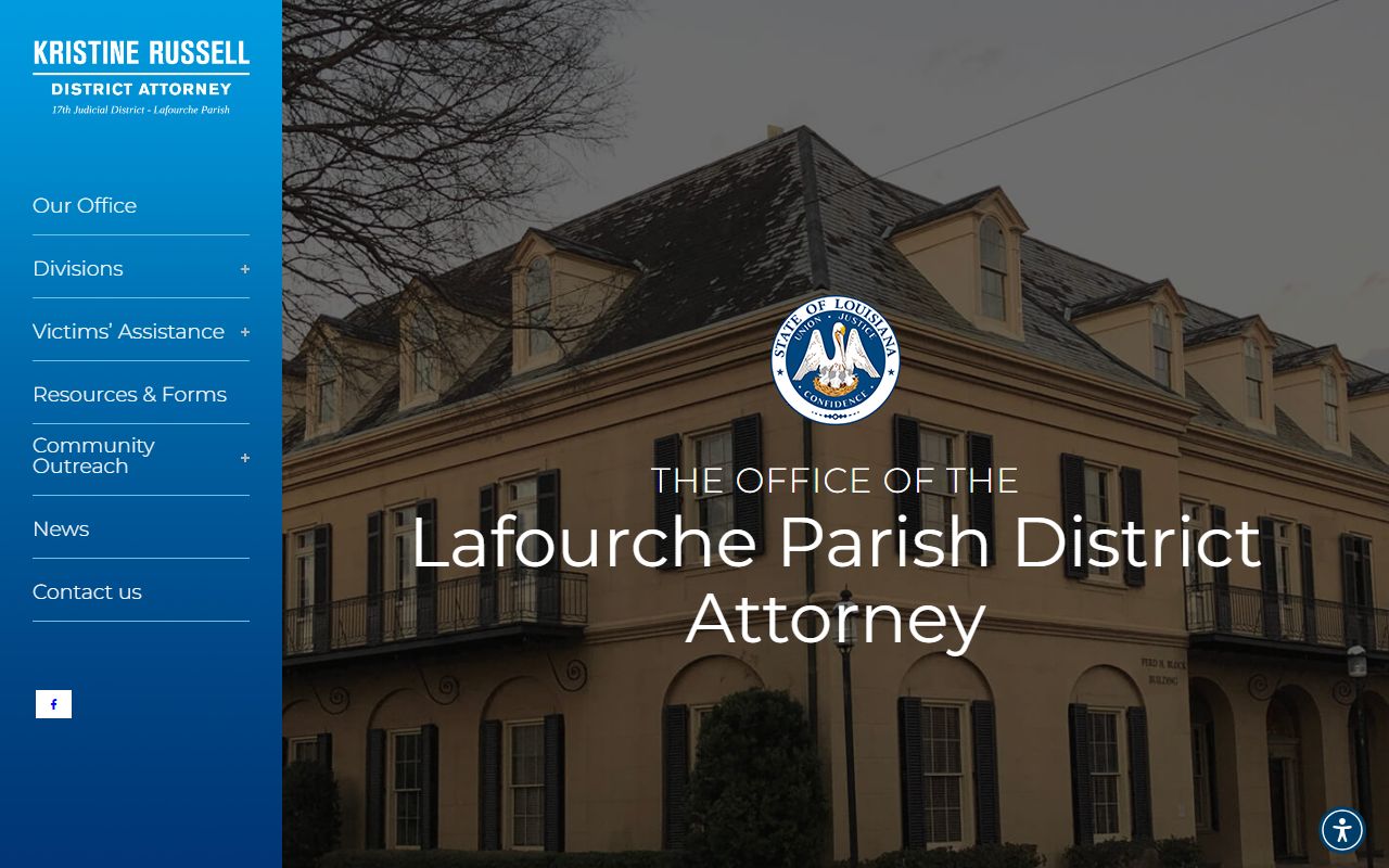 Lafourche Parish criminal court records District Attorney source